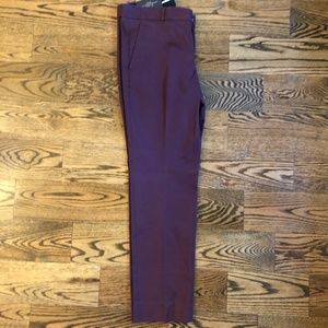 Banana Republic Maroon Ryan Trousers
